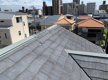 カラーベスト捲れ